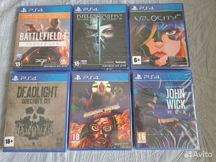 Редкие игры ps4