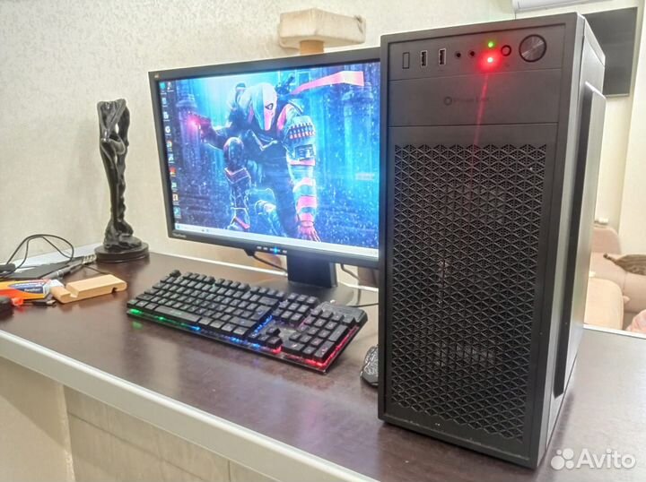 Игровой комп Core i7/16Gb/SSD+HDD + GTX 1050ti