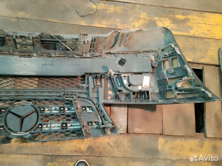 Бампер передний мерседес gl