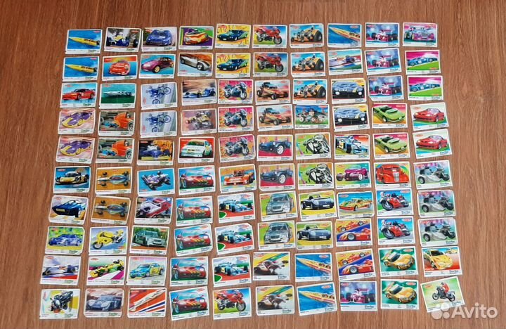 Вкладыши от жвачки turbo