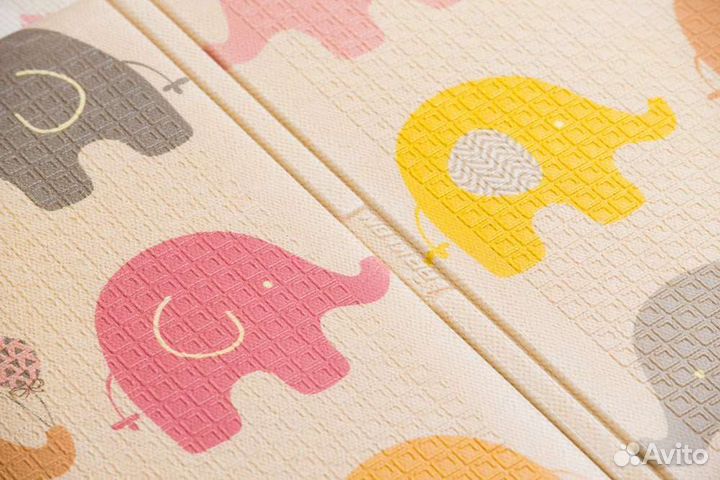 Parklon складные детские коврики Слонята+Облачка