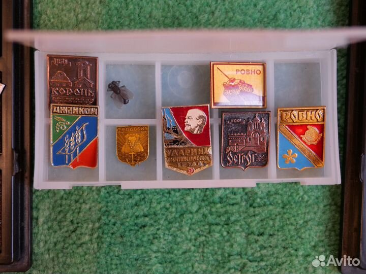 Коллекция значков города СССР 270 шт