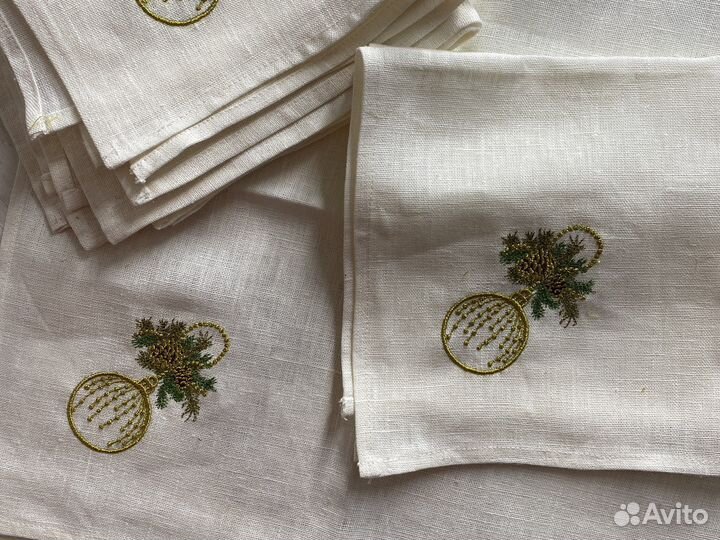 Льняные салфетки
