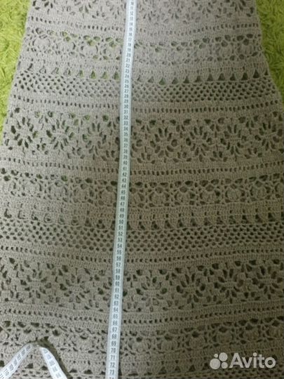 Юбка вязаная крючком46-50