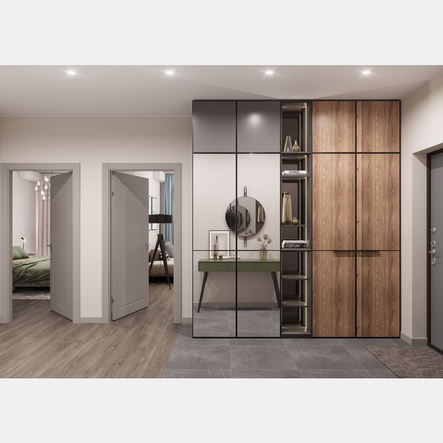 2-к. квартира, 62,6 м², 2/17 эт.