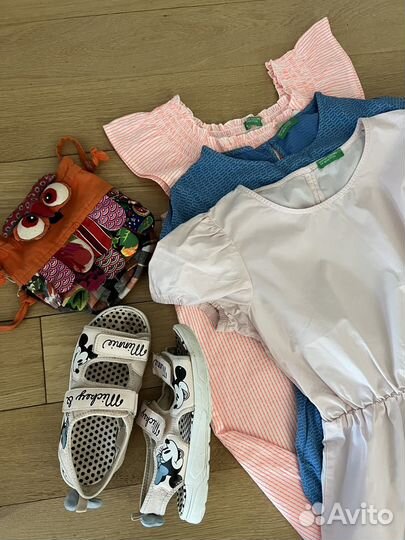 Платья сарафаны zara benetton 128-134