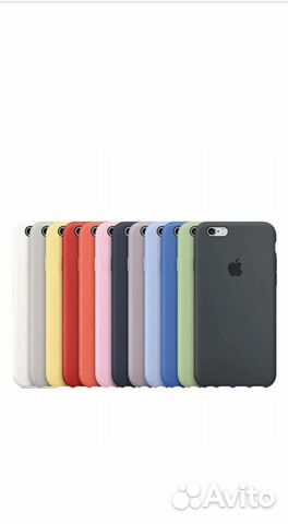 Силиконовый чехол для iPhone 6 plus