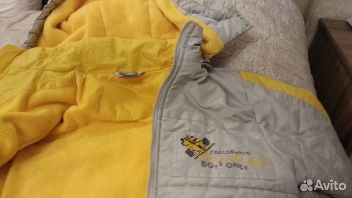 Куртка и штаны на осень для мальчика р.110