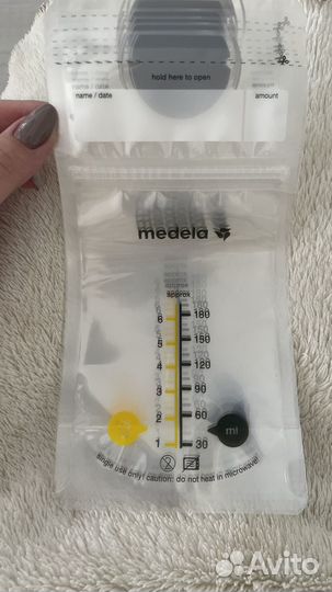 Пакеты для грудного молока medela