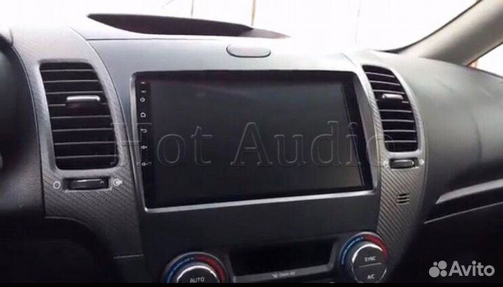 Магнитола для Kia Cerato K3 с установкой