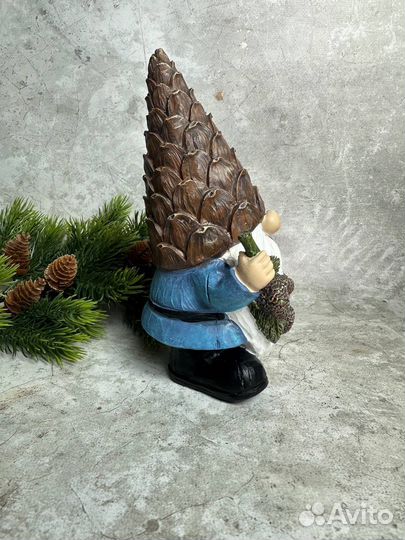 Силиконовая форма Гном большой 20см