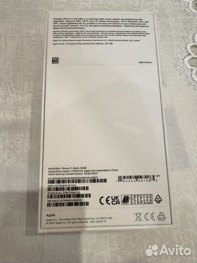 iPhone 11, 64 ГБ