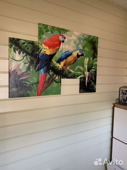 Картина по номерам готовая