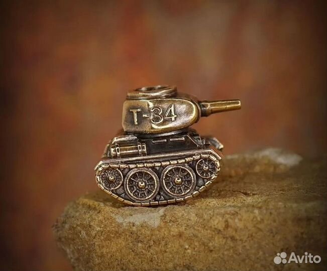 Бусина Темляк Брелок Танк Т-34 Советский Танк