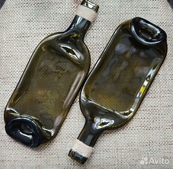 Тарелка из бутылки