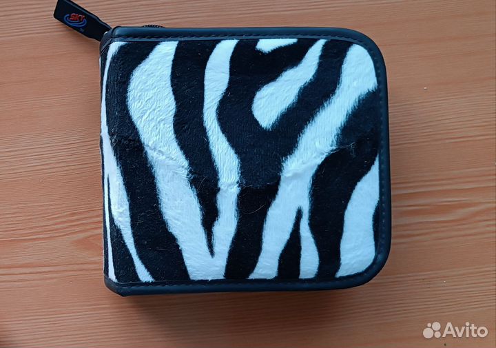 Сумка для дисков CD DVD на молнии