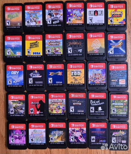 Игры Nintendo Switch Картриджи