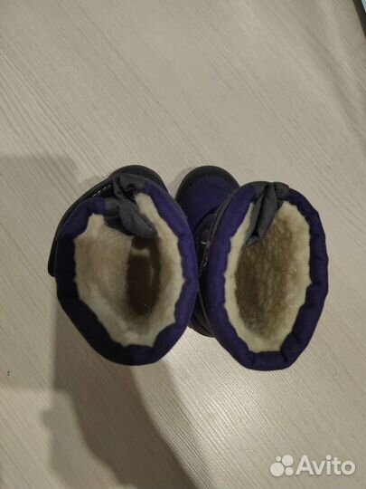 Зимние сапожки на мальчика 20-21 размер