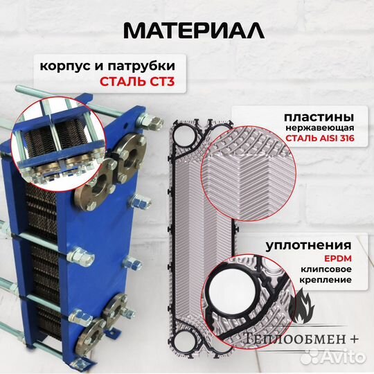 Теплообменник для печи SN 14-35 340кВт