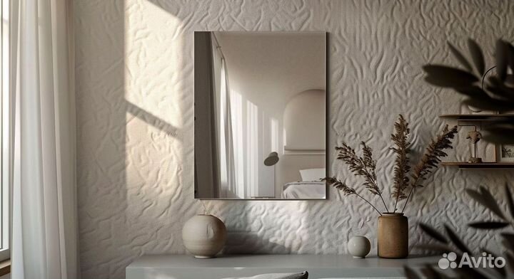 Зеркало полукруглое