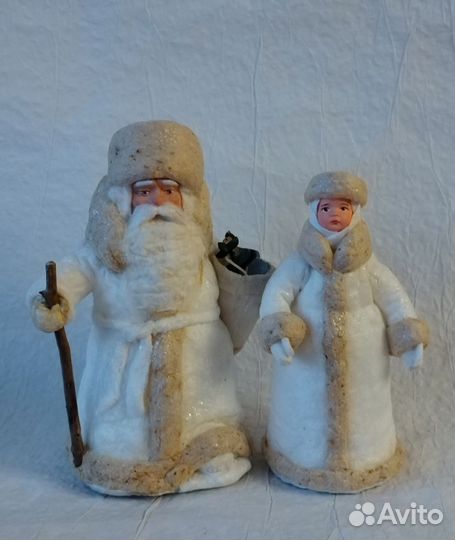 Дед мороз и Снегурочка под елку