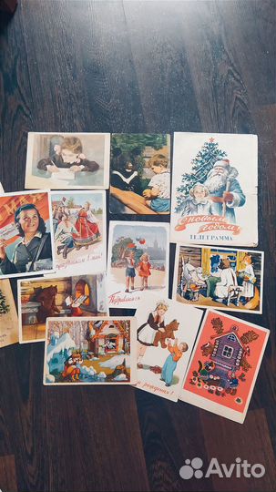 Открытки советские и старинные