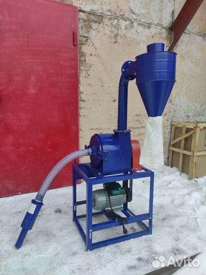 Зернодробилка с автоподачей 9FQ-80