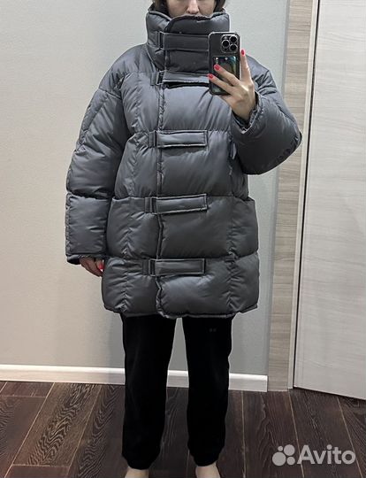 Пуховик зимний оверсайз hooli