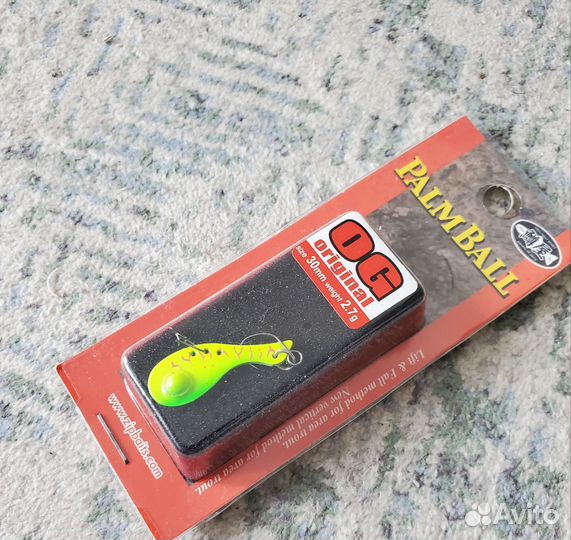 Блесна Zipbaits Palm Ball, 30 мм, 2.7 гр