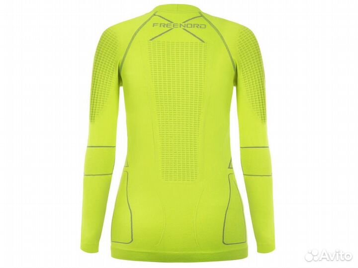 Термобелье кофта freenord thermotech EVO, лайм