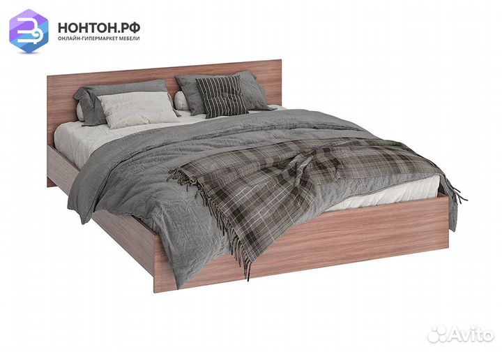 Кровать Ронда ясень шимо тёмный