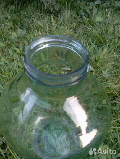 Бутыль стеклянная 10л