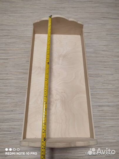 Кроватка для кукол деревянная