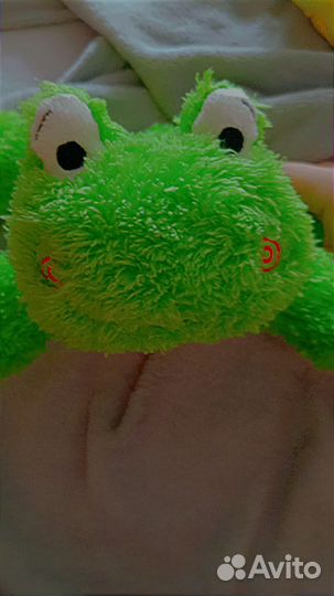 Мягкая игрушка лягушка