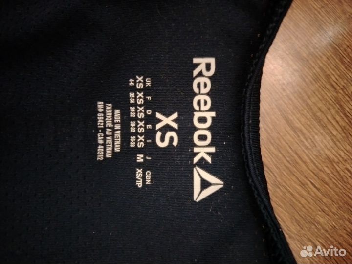 Футболка reebok женская