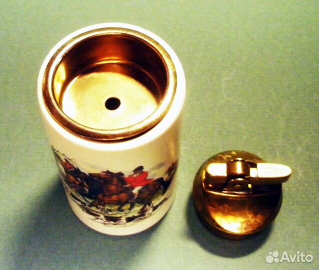 Зажигалка Настольная Винтажная Фарфор США