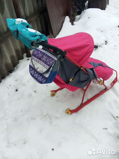 Санки коляска