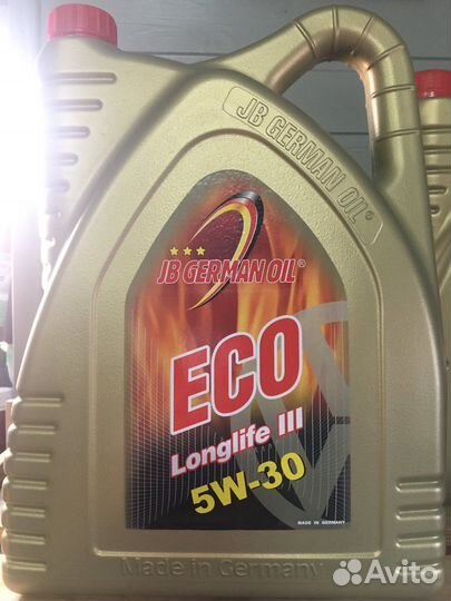 JB Oil Eco longlifeiii 5w30 (5л) Бесплатная замена