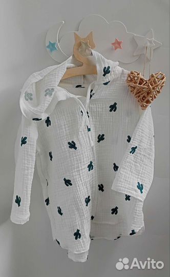 Туника муслин кактусы