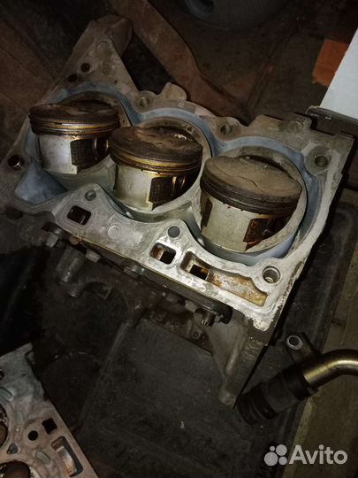 Двигатель 1KR-FE Тойота Ярис 1 л разобранный