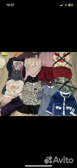 Пакет вещей для девочки