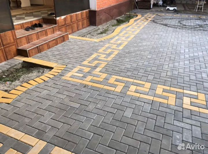 Брусчатка тротуарная плитка