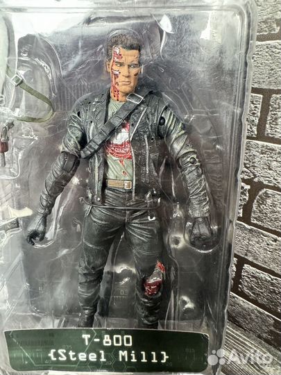 Терминатор Т800 Neca Фигурка Terminator Steel Mill