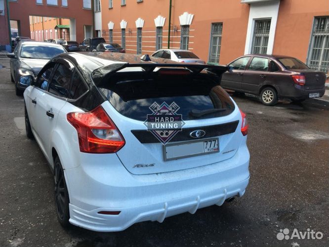 Спойлер RS Ford Focus 3 хетчбек дорестайлинг