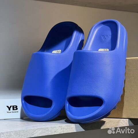 Тапки Adidas Yeezy Slide Azure