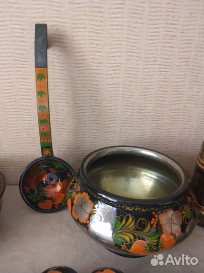 Посуда хохлома СССР