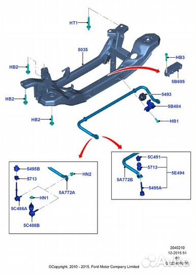 Задняя балка Ford Focus универсал pnda 1.6L