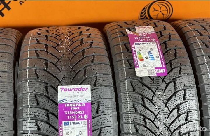 Tourador Ice Star TSW1 275/40 R21 и 315/35 R21 110W