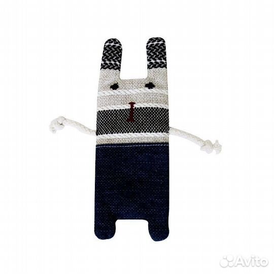 602011 игрушка для собак шуршащая заяц №1 23 см те