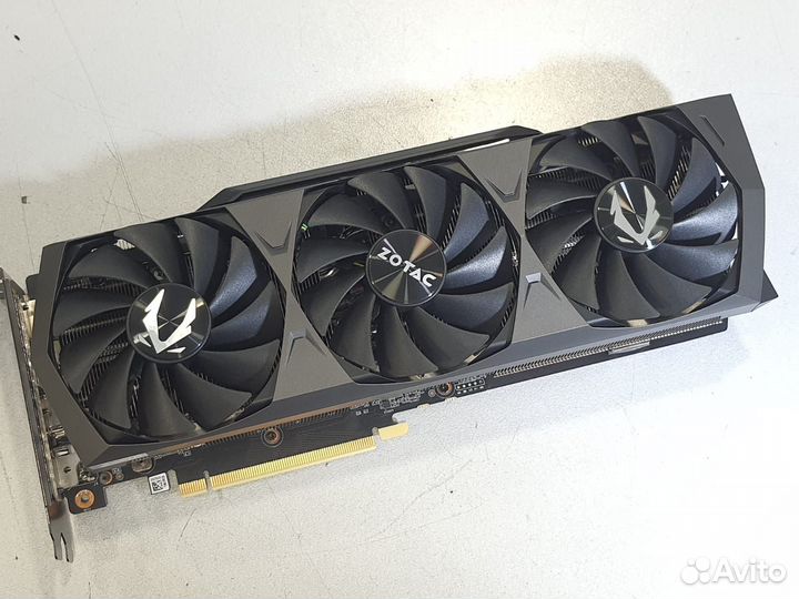 Видеокарта Zotac GeForce RTX3070 Ti Trinity OC 8Гб